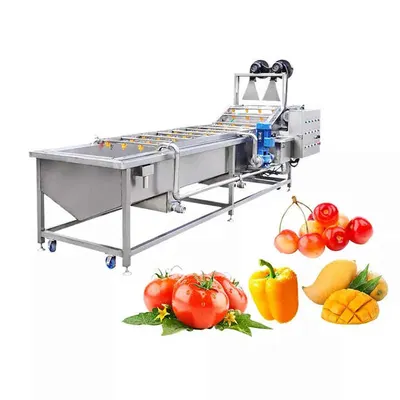 Industrial Vegetable Fruit Washing Machine Fruit Washer Machine and Equipment Dehydration Machines