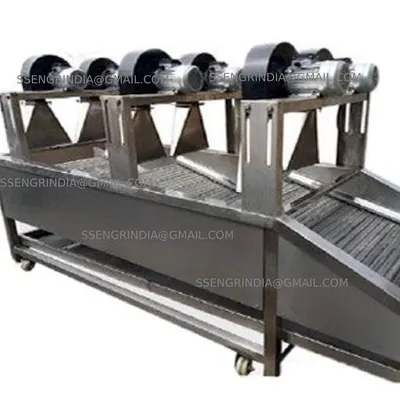 Air Blow Off Drying Conveyors 3-Stage Dry Conveyor Drying Cooling Conveyor System and Machine